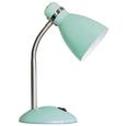 Tischleuchte Elif, max. 60 Watt - Mintgrün/Grau, ROMANTIK / LANDHAUS, Metall (35cm)