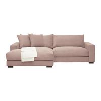 Wohnlandschaft Pedro in Rosa - Rosa, MODERN, Textil (180/265cm) - Mömax