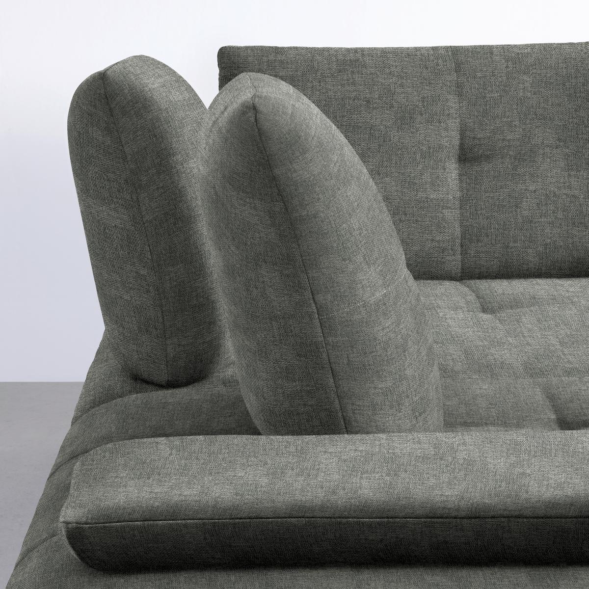 Wohnlandschaft Trendy Dunkelgrau - Dunkelgrau/Schwarz, MODERN, Holzwerkstoff/Textil (250/93/310cm) - Premium Living
