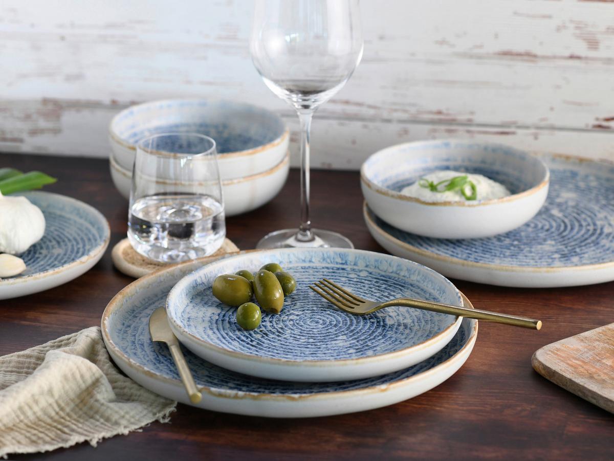 Jedilni Servis Uno Mykonos, 12-Delni - večbarvno, Trend, keramika - Creatable