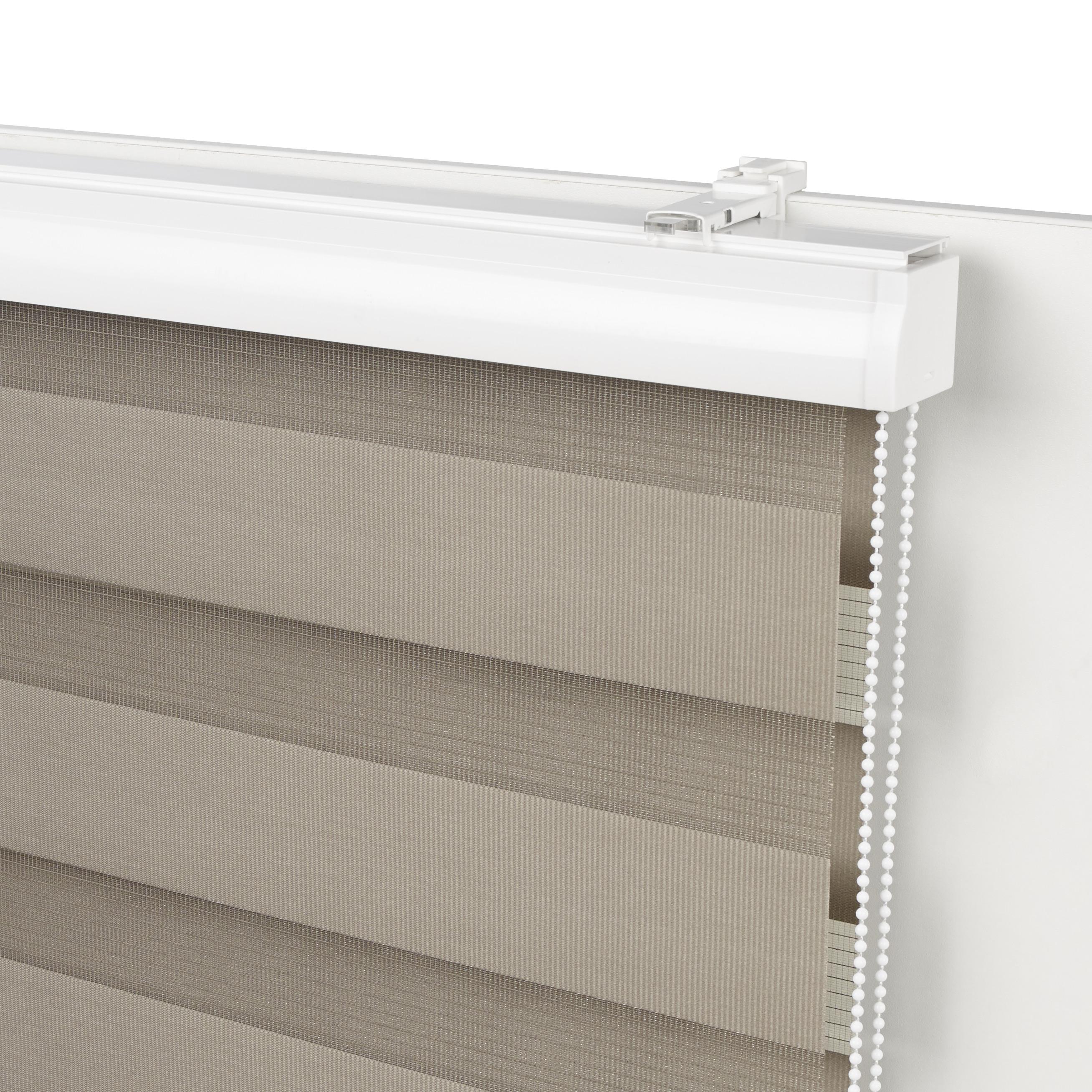 Duorollo Thomas in Taupe ca. 60x160cm - Taupe, Kunststoff/Textil (60/160cm) - Premium Living