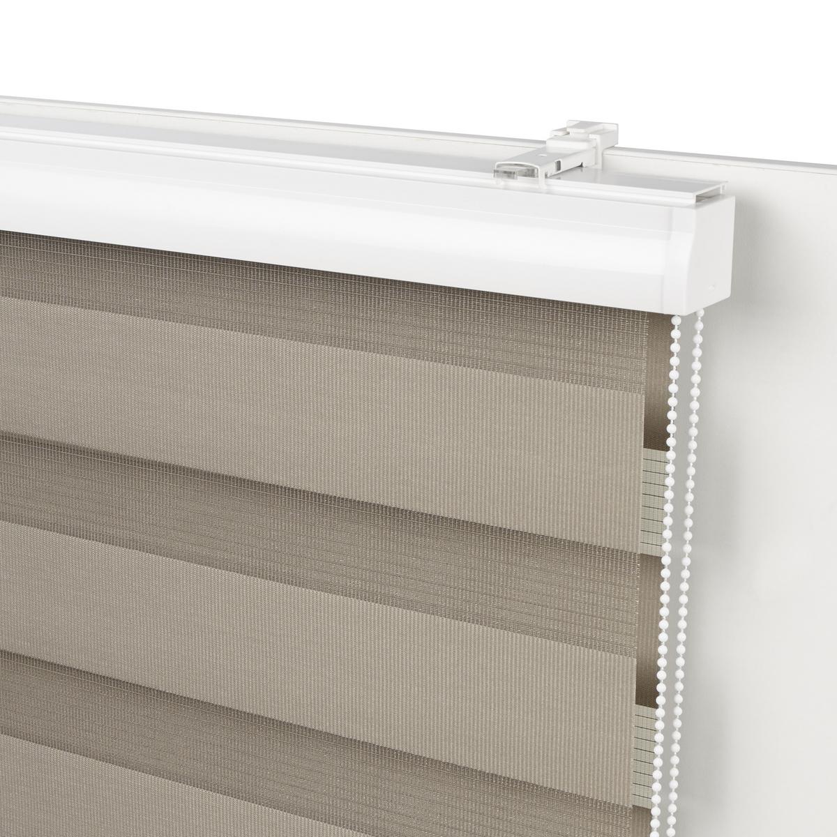 Duorollo Thomas in Taupe ca. 60x160cm - Taupe, Kunststoff/Textil (60/160cm) - Premium Living