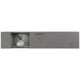 Hängeelement in Hellgrau - Eichefarben/Hellgrau, MODERN, Holzwerkstoff/Metall (144/35/38cm) - Premium Living Hängeelement in Hellgrau - Eichefarben/Hellgrau, MODERN, Holzwerkstoff/Metall (144/35/38cm) - Premium Living