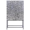 HÖG BYRÅ MARLENE - stålfärgad/svart, Design, metall/trämaterial (80/140/40cm) - Mömax