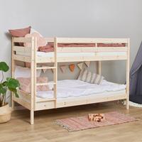 Etagenbett ECO COMFORT Naturarben Echtholz vollmassiv - Naturfarben, MODERN, Holz (90/200cm) - MID.YOU