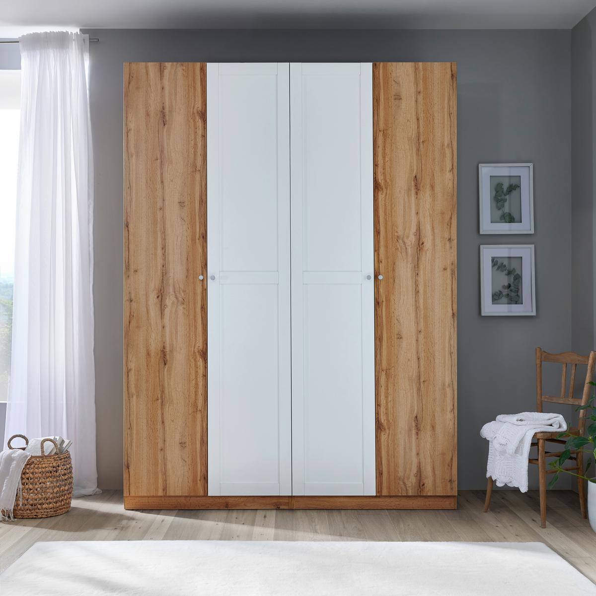 Tür "UNIT" in Weiss - Weiss, Modern, Holzwerkstoff (45,4/202,6/1,8cm) - Based