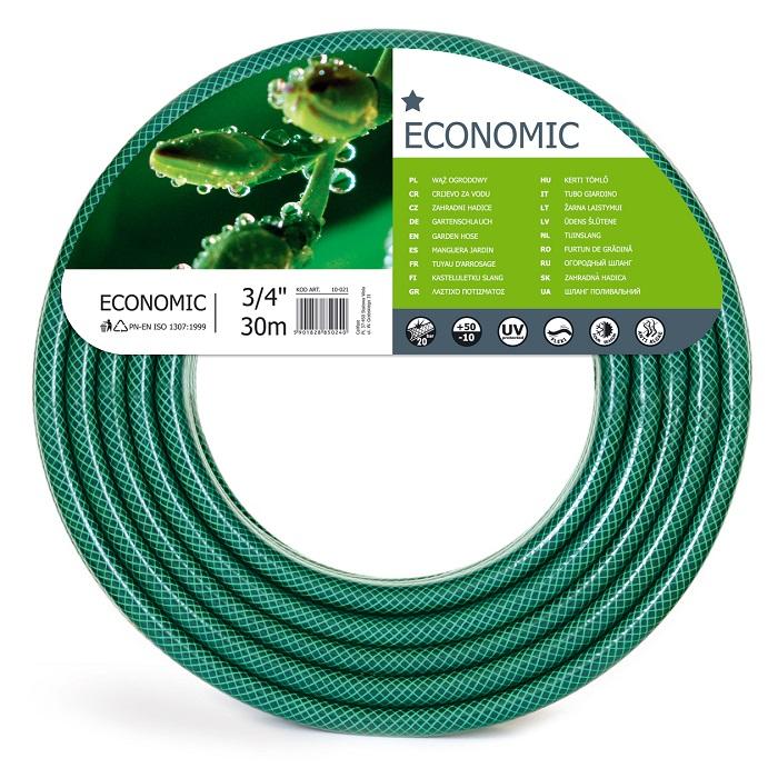 Locsolótömlő Economic - zöld, műanyag