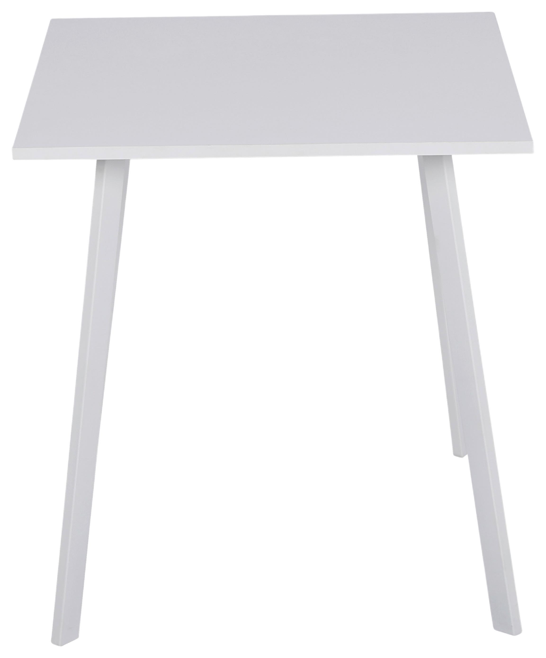 MATBORD EMIL -BASED- - vit, Design, metall/trämaterial (70/75/70cm) - Based