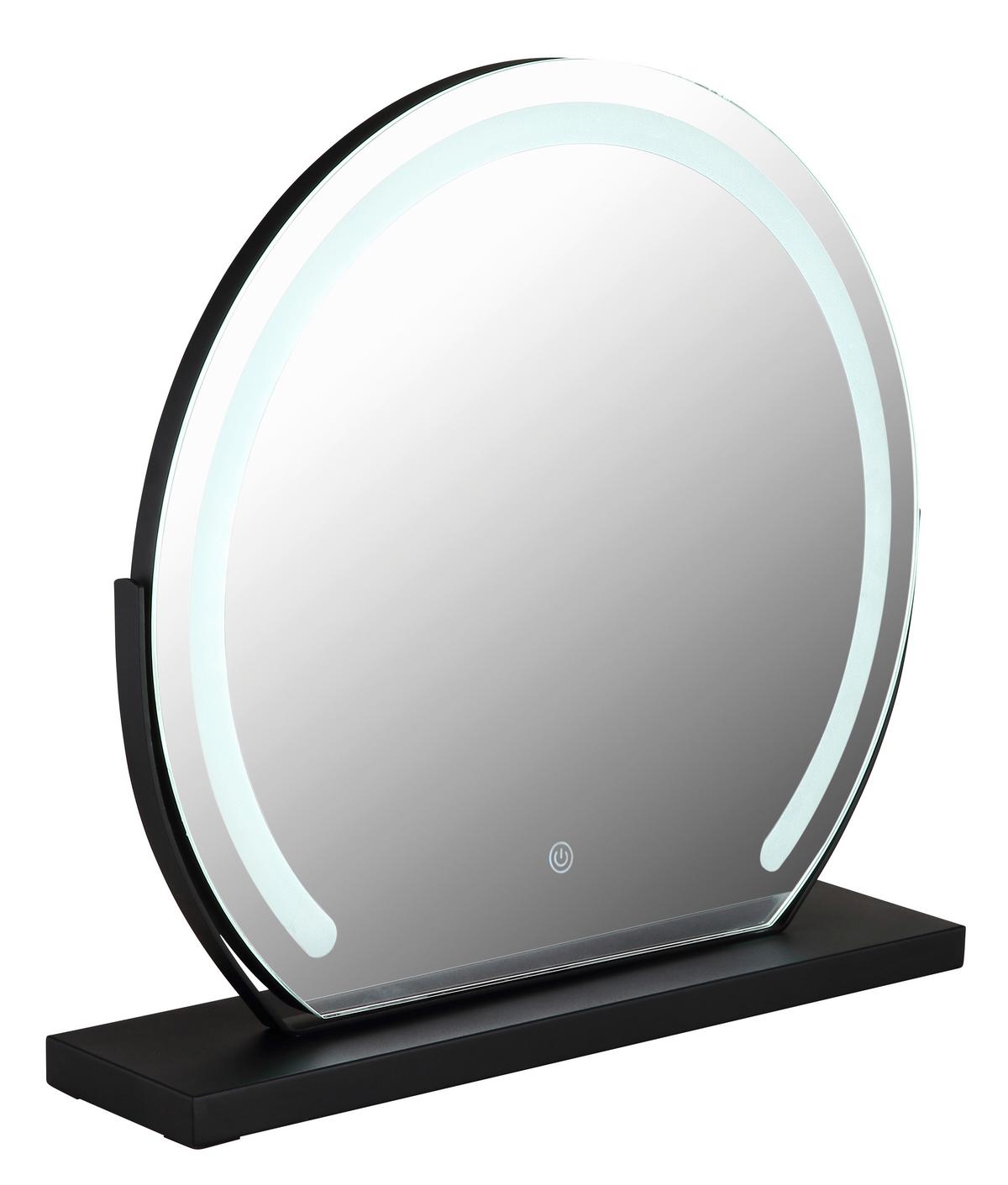 LEUCHTSPIEGEL 84038 - Basics, Glas/Kunststoff (52/48,5/12cm) - Globo
