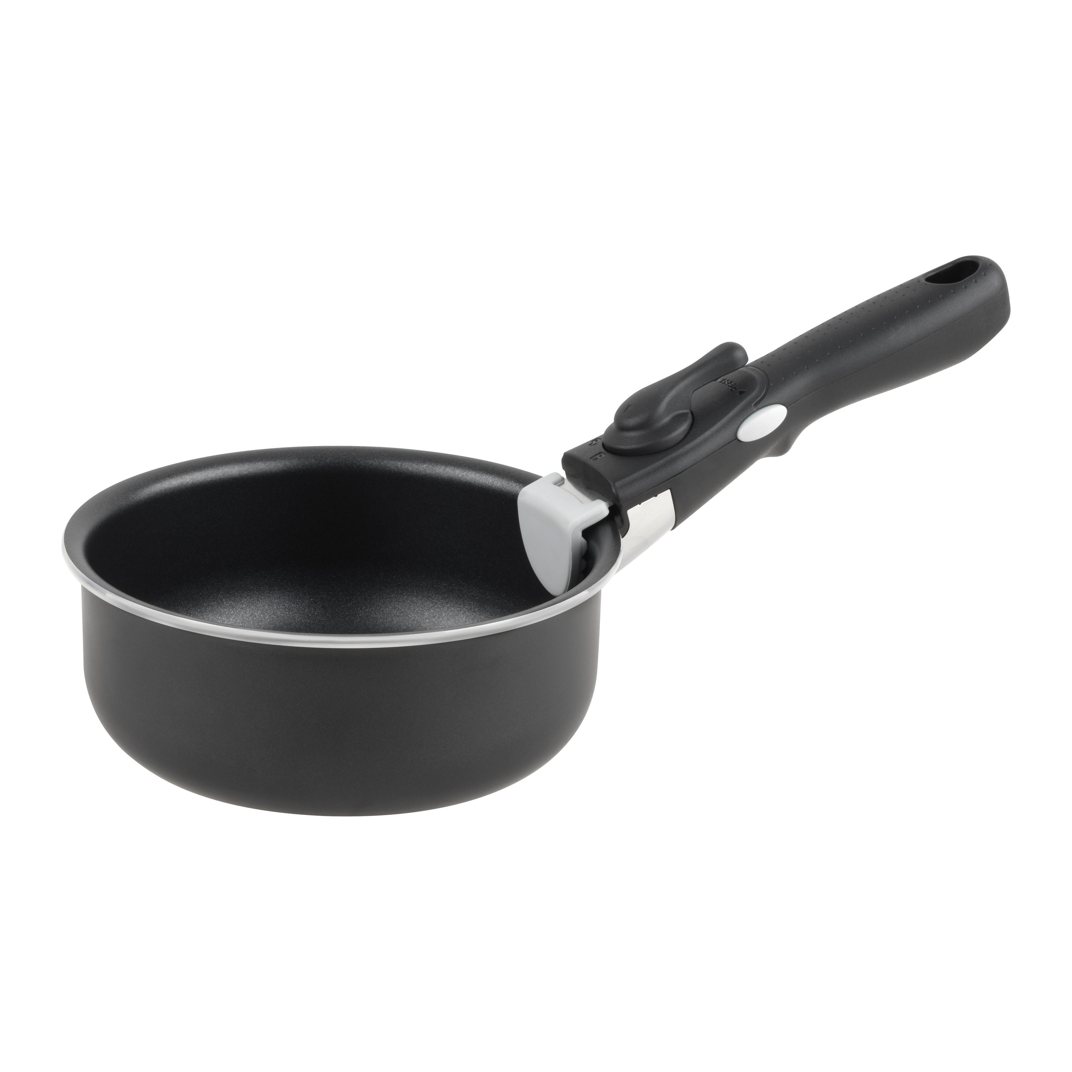 TRAKTÖRPANNA CLICK & COOK - 16 CM - svart, Klassisk, metall (16/7cm) - Mömax