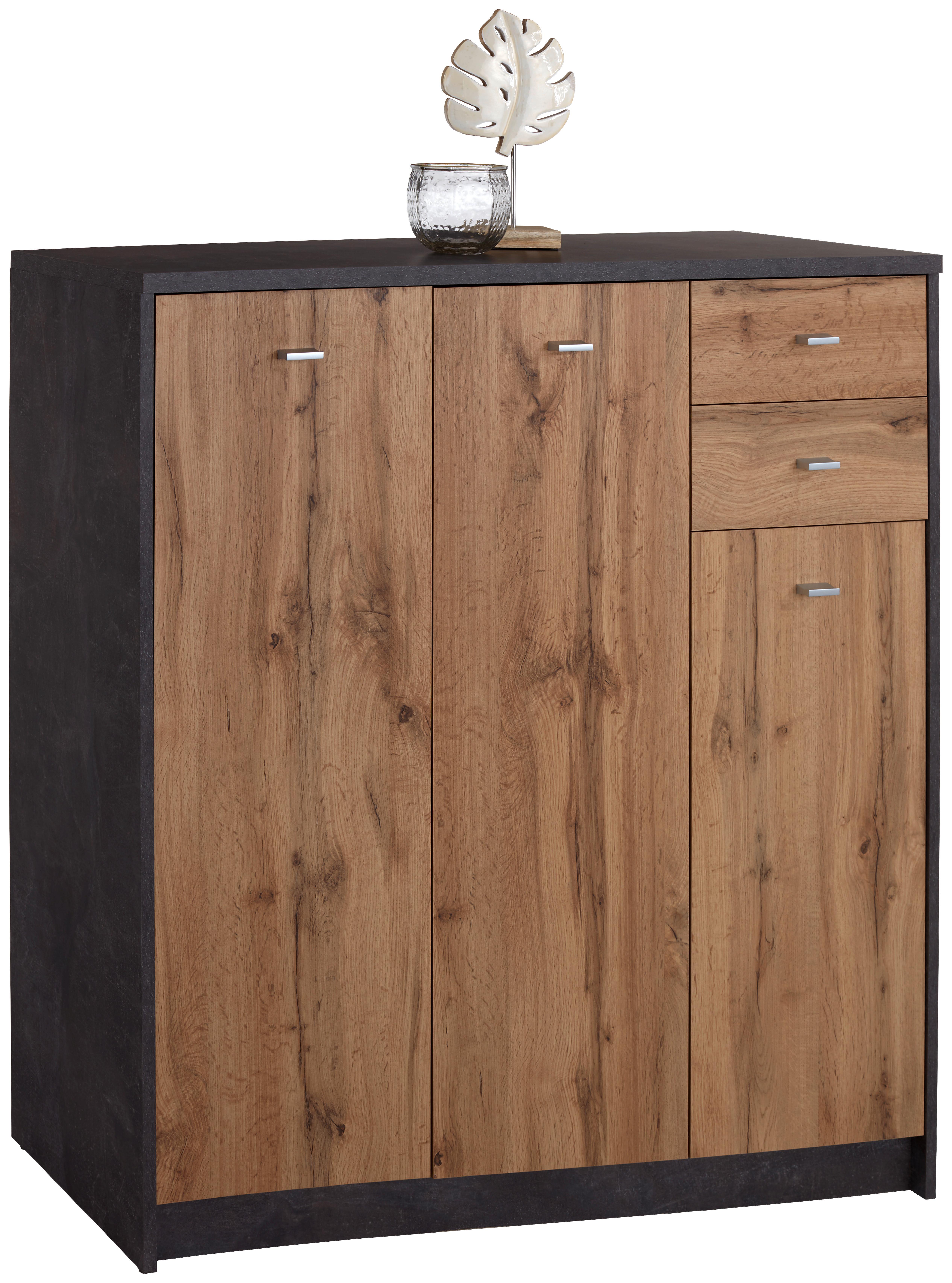 Komoda 4-You Yuk08 - boje hrasta, Moderno, drvni materijal (109.1/111.4/34,6cm) - Modern Living