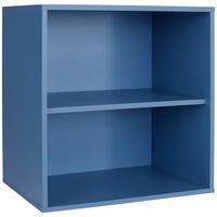 Otvorena Polica Box - plava, Moderno, pločasti materijal (46/46/25cm) - Mömax