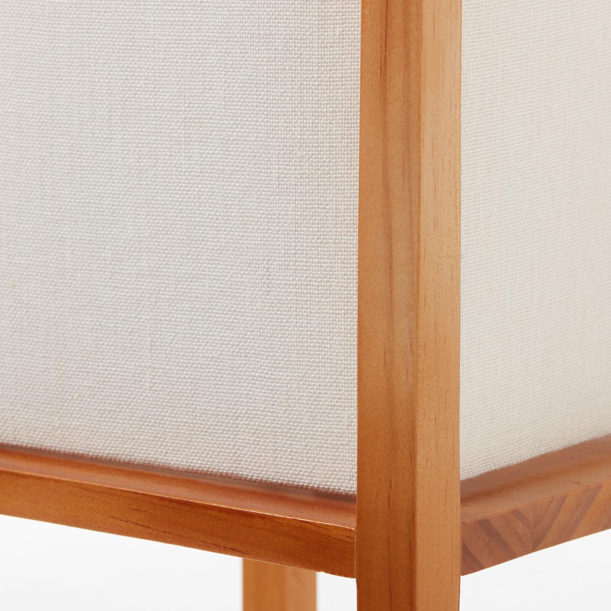 Stehleuchte Seaside max. 40 Watt - Naturfarben/Weiß, Natur, Holz/Textil (19/120/19cm) - Brilliant