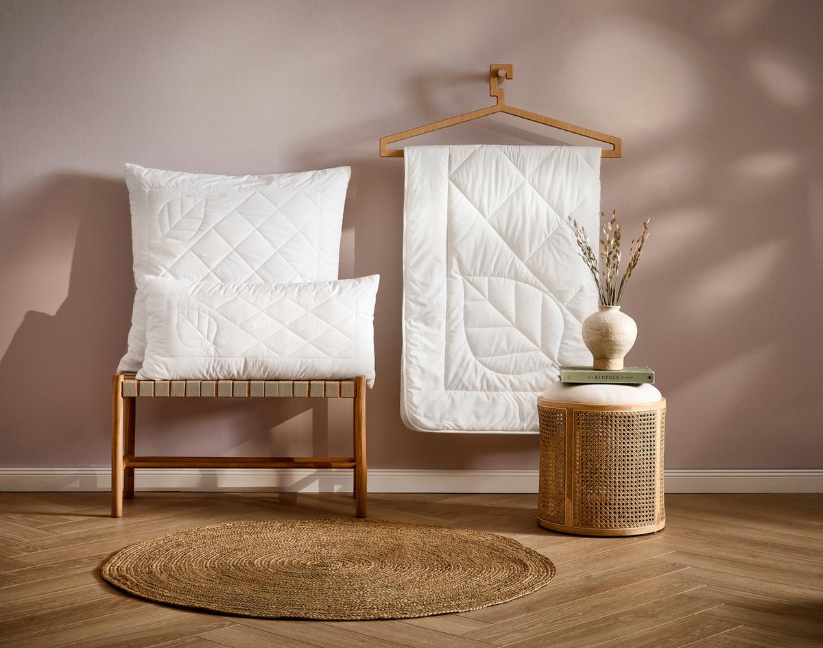 KOŁDRA CAŁOROCZNA LIZARD - biały, Konventionell, tkanina (155/220cm) - Sleeptex