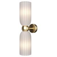 Wandleuchte Antic Goldfarben max. 40 Watt - Goldfarben, Glas/Metall (18/43,5/10cm) - MAYTONI