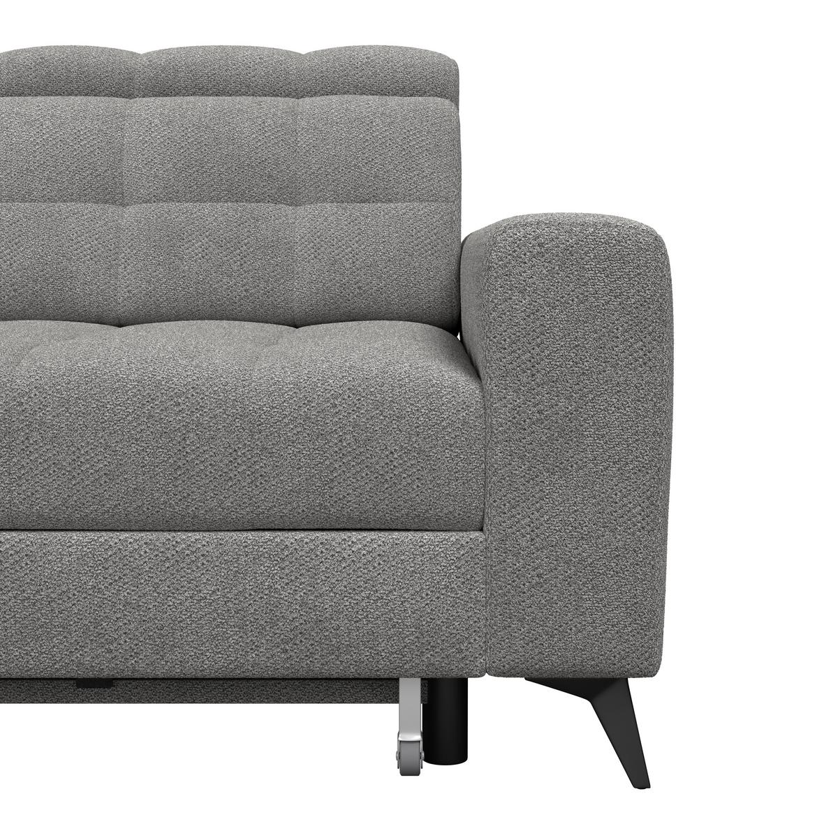 Coltar BARLETTA - gri închis, Romantik / Landhaus, textil (228/289cm) - Luca Bessoni