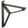 Stenski Nosilec Florence - rjava, Moderno, kovina (16/2,5/18cm) - Mömax