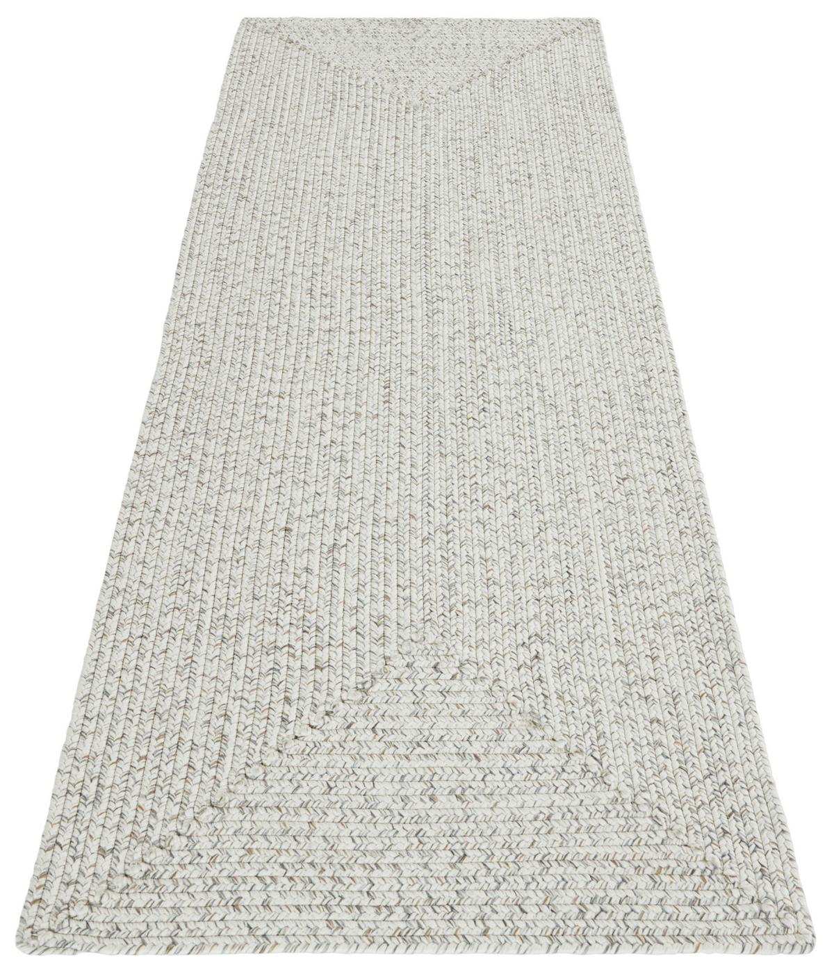 Läufer Trenzado Limelan Creme ca. 80x200cm - Multicolor/Creme, Design, Kunststoff (80/200cm)