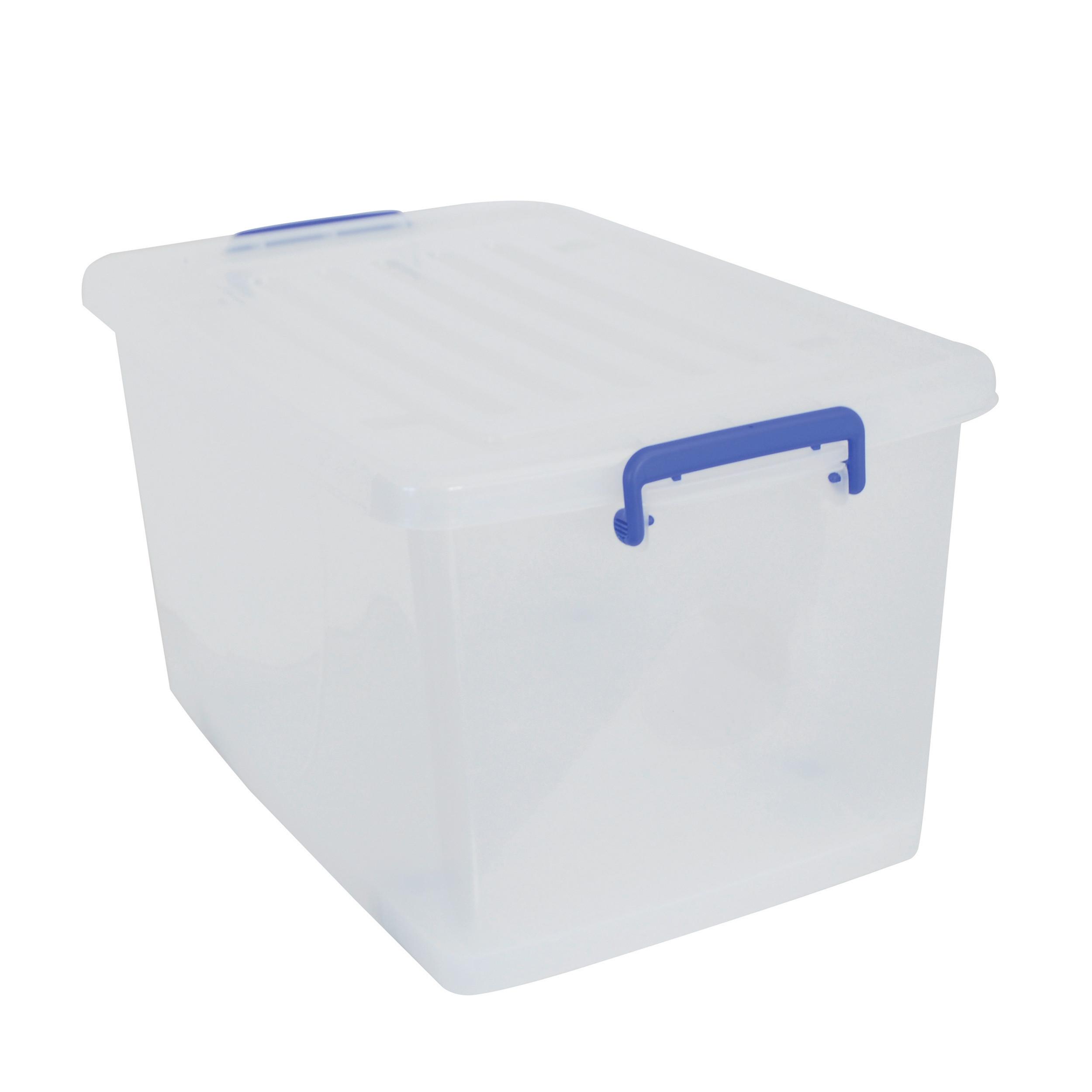 Aufbewahrungsbox 100150 - Transparent, Basics, Kunststoff (66/39.5/48cm) - Spirella
