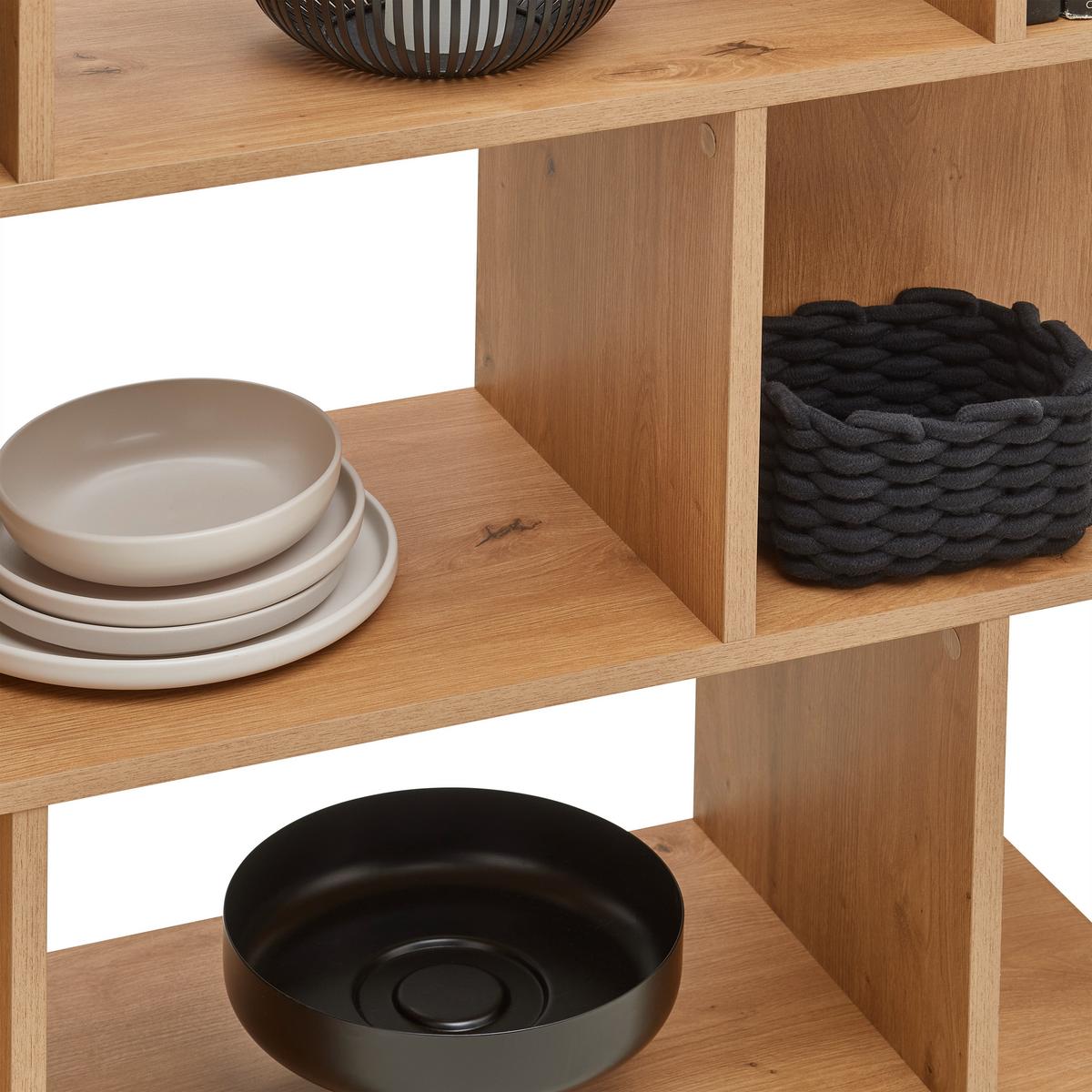 Regal Pizzo Naturfarben - Naturfarben, Modern, Holzwerkstoff (100/177/35cm) - Mömax
