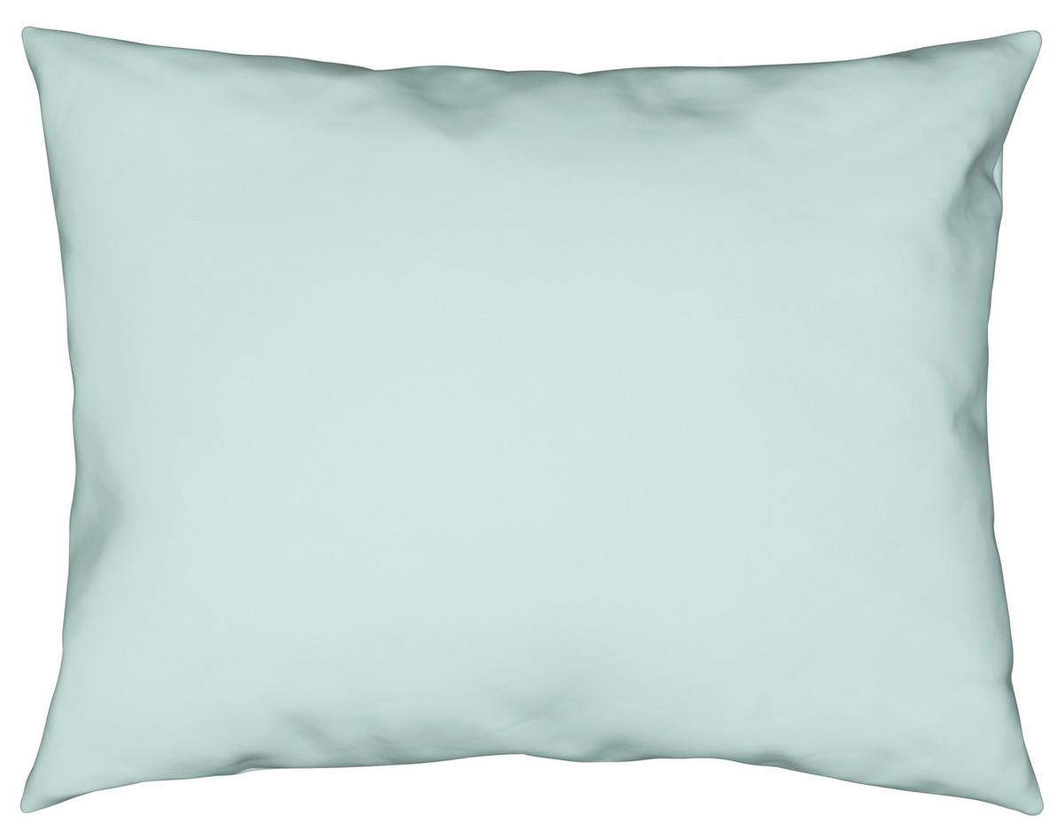 Bettwäsche Bio-Anna Uni Jadegrün ca. 140x200cm - Jadegrün, Natur, Textil (140/200cm) - ecoTree