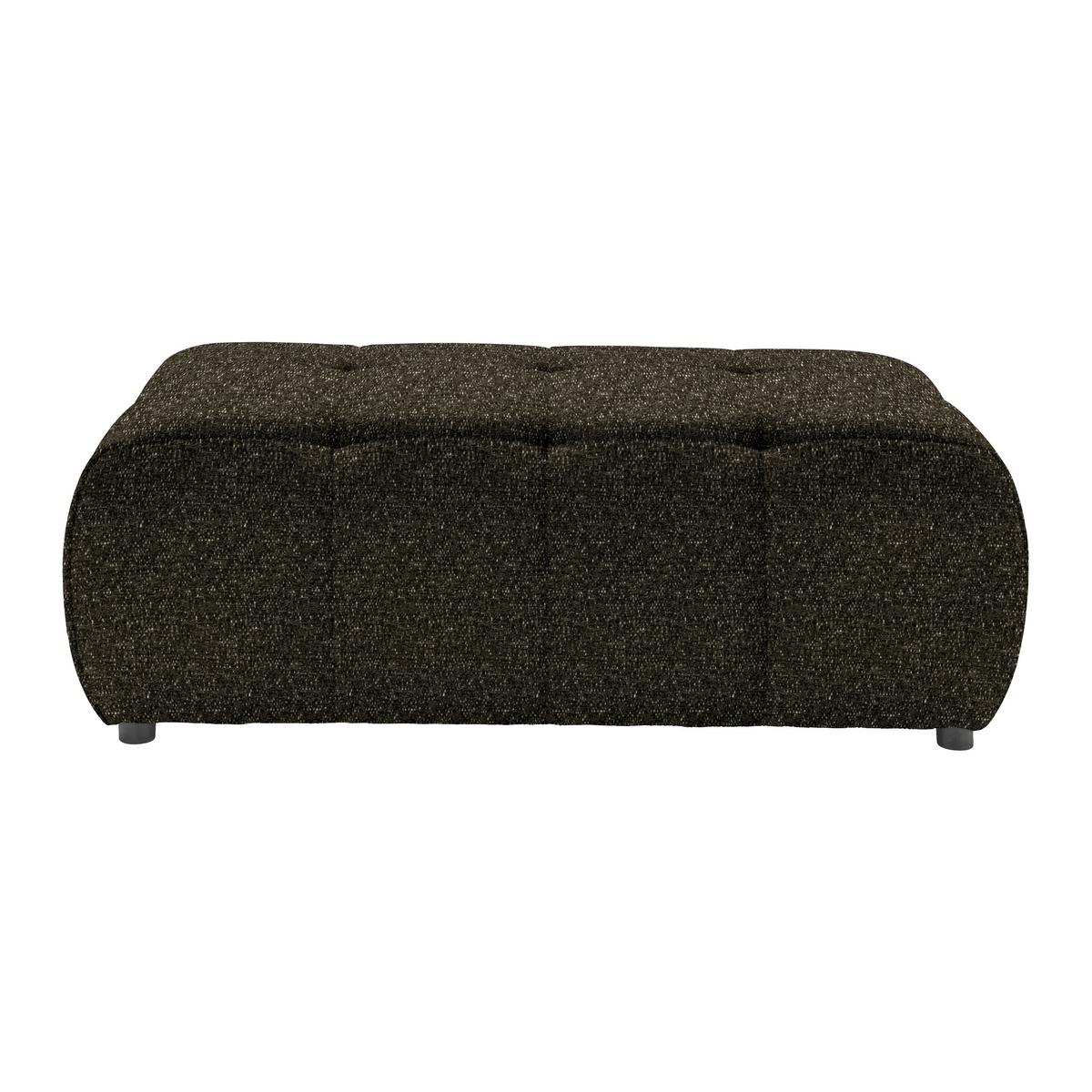 TABURE SOFI - tamno zelena/crna, Moderno, tekstil (128/48/70cm) - Premium Living