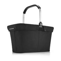 KOSZYK NA ZAKUPY CARRYBAG HAUBE BLACK - czarny, Basics, tkanina (49,5/6,5/28,5cm) - Reisenthel