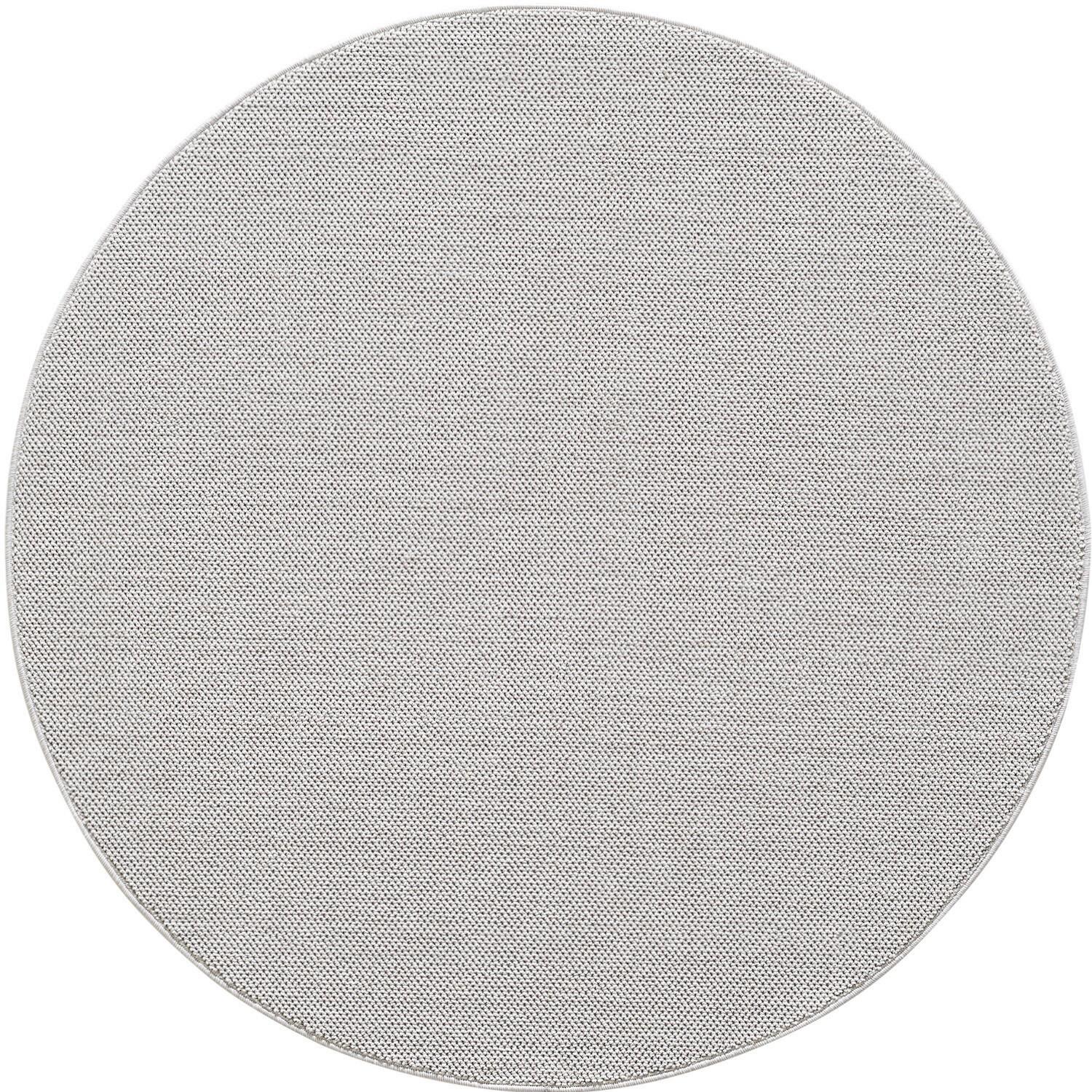 Tkana Preproga Loom, Srebrna, 200cm - srebrne barve, Basics, tekstil (200cm) - Novel