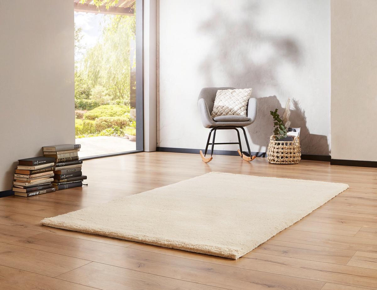 DYWAN BERBERYJSKI SIDI 15/15S UNI - kolor naturalny, Basics, tkanina (165/235cm) - Linea Natura