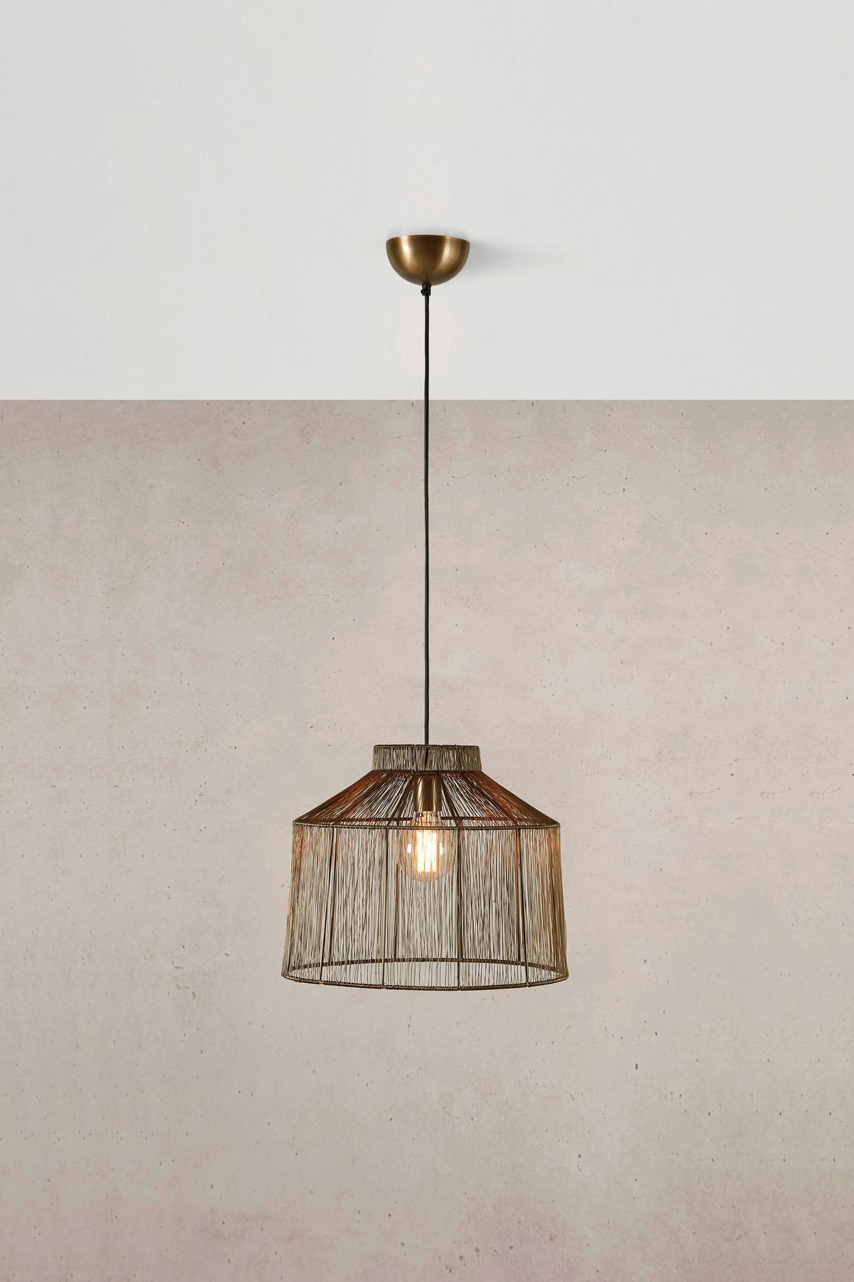 Hängeleuchte Capanna max. 40 Watt - Messingfarben, Basics, Metall (42/27/34cm) - Markslöjd
