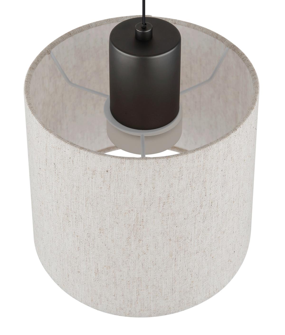 LAMPA WISZĄCA LED 31540308 THEA - czarny chrom/kremowy, Basics, tworzywo sztuczne/metal (74/18/180cm) - Globo