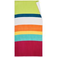 RĘCZNIK PLAŻOWY STIPE - różnokolorowy, Basics, tkanina (90/180cm) - Esposa