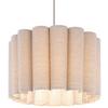 HÄNGLAMPA SEJLA - beige, Modern, metall/textil (40/40/120cm) - Mömax