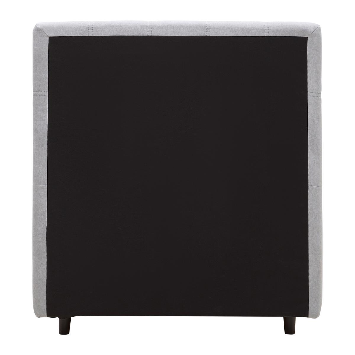 PAT BOXPSRING MIAMI - gri, Konventionell, textil/material pe bază de lemn (100/200cm) - Modern Living