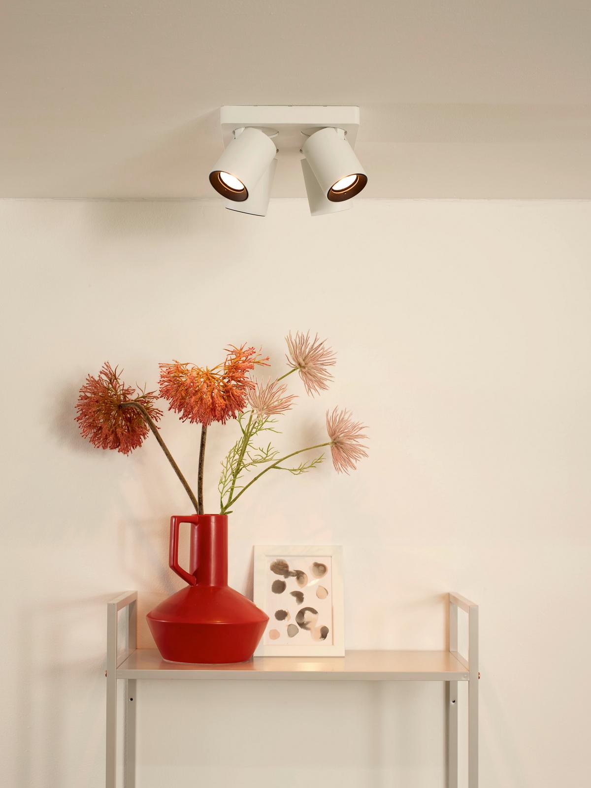 LAMPA REFLEKTOROWA LED 09929/20/31 NIGEL - biały, Konventionell, metal (20/20/11,5cm) - Lucide