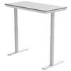 SKRIVBORD HARRY - vit, Modern, metall/trämaterial (120/72-120/60cm) - Mömax