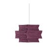 Leuchtenschirm Juliette in Violett aus Papier - Violett, Papier (38/41/38cm) - MÖMAX modern living