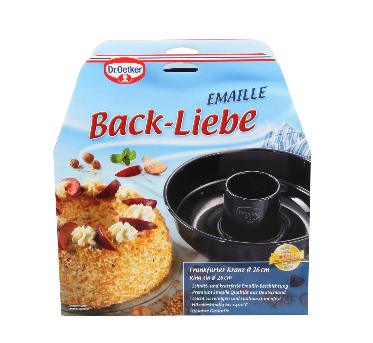 FORMA NA WIENIEC FRANKFURCKI 2372 - niebieski, Basics, metal (26/8cm) - Dr.Oetker