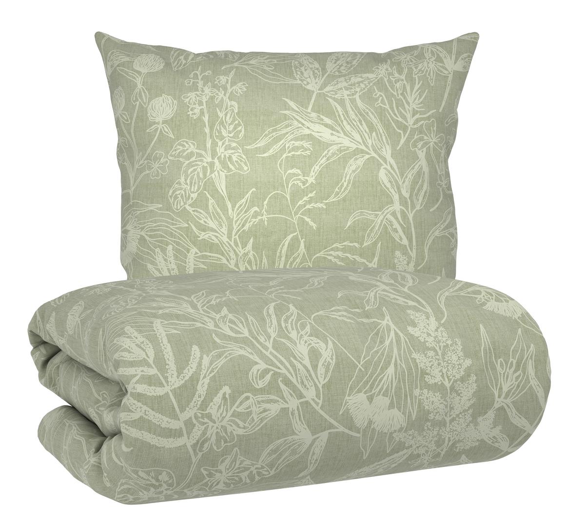 Bettwäsche Tylpur XL Hellgrau ca. 220x155cm - Hellgrau, Textil (155/200cm) - Mömax