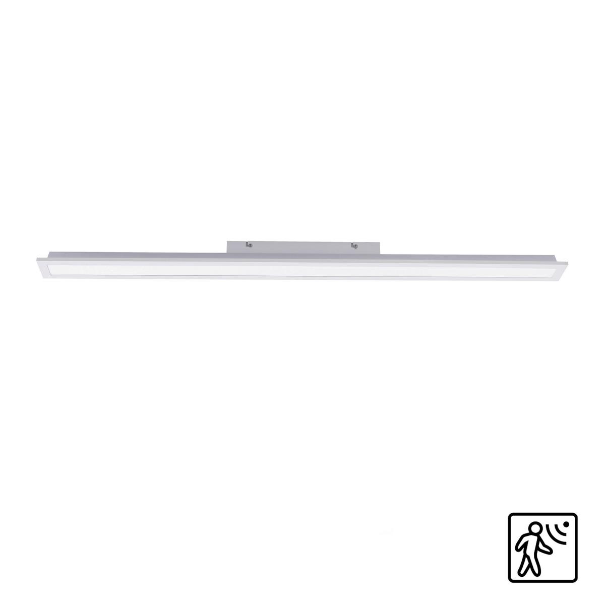 LED-Deckenleuchte Fleet max. 34 Watt - Basics, Kunststoff/Metall (100/10/6,6cm)