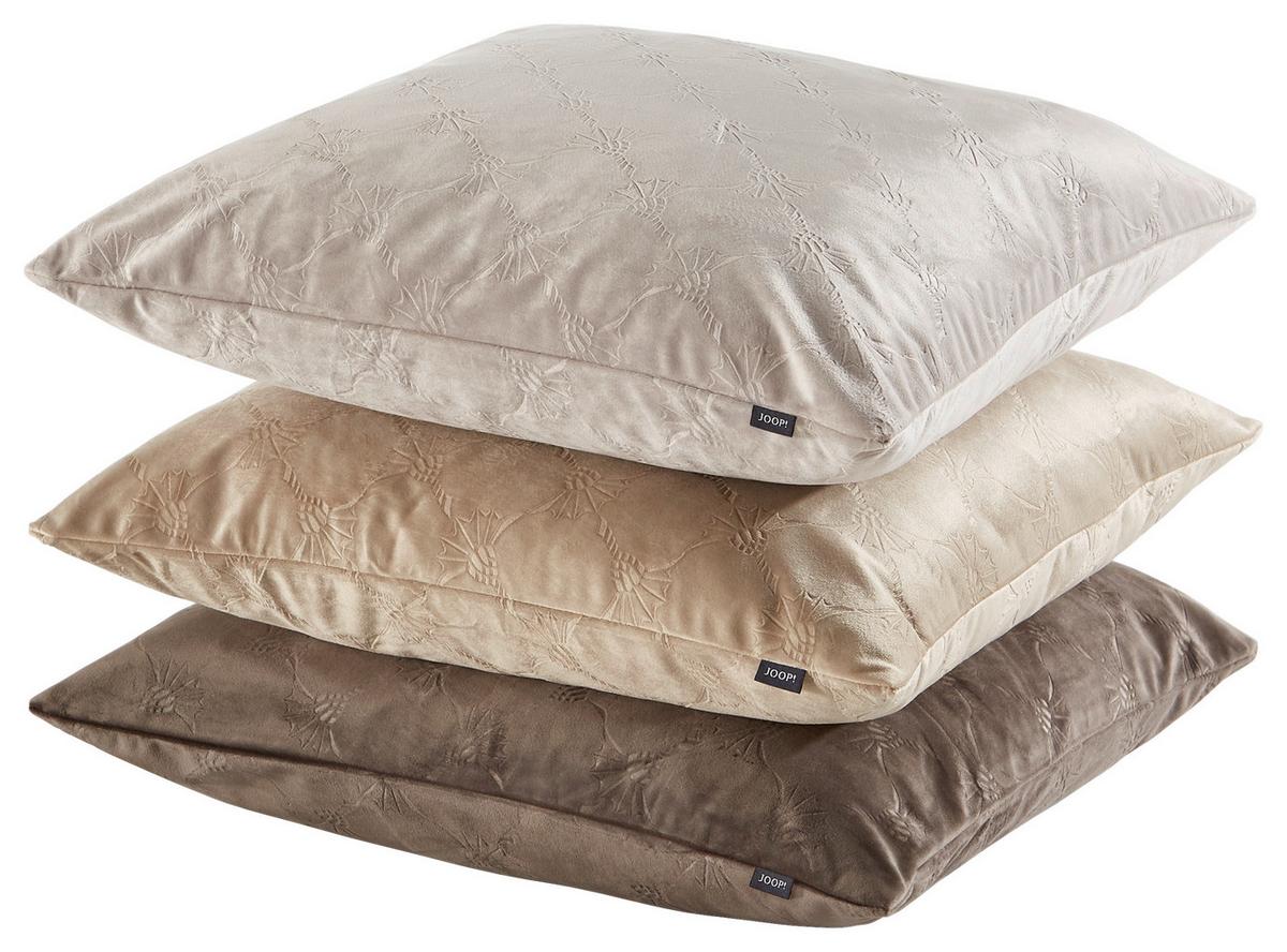 POSZWA NA PODUSZKĘ J-IMPRESS - kolor naturalny, Konventionell, tkanina (45/45cm) - Joop!