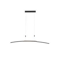 LAMPA WISZĄCA LED DONATELLO DIETER KNOLL - czarny, Basics, metal/drewno (130/6,5/155cm) - Dieter Knoll
