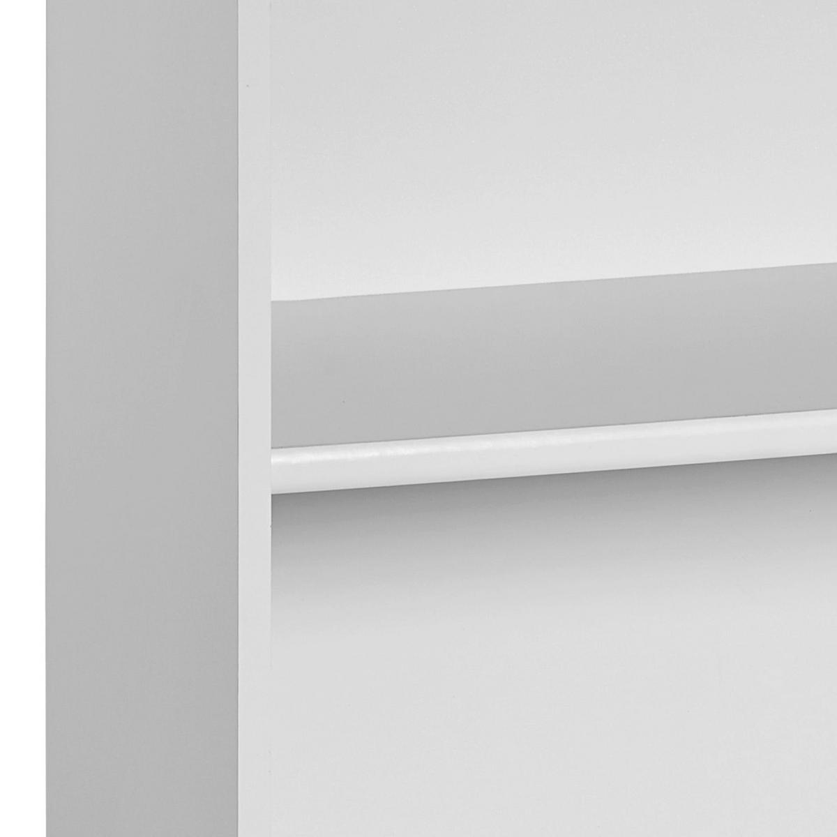 Aktenregal "Serie 4000" , hellgrau - Hellgrau/Schwarz, Basics, Holzwerkstoff/Kunststoff (100/75,4/39,5cm) - MID.YOU