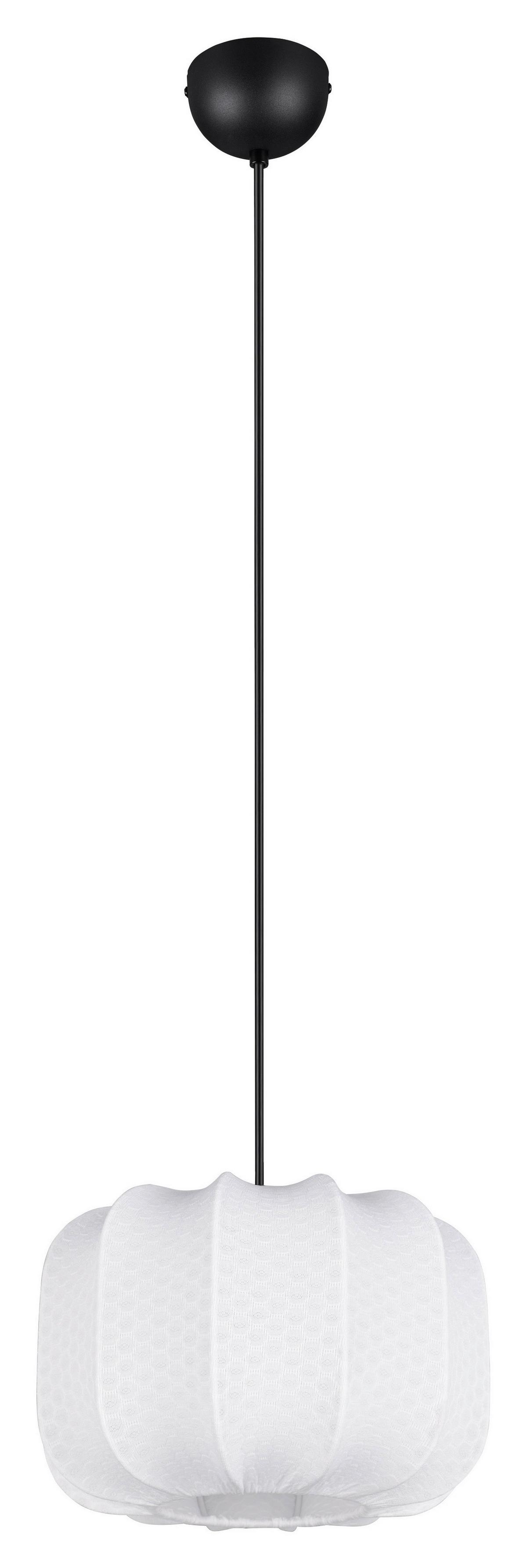 Viseča Svetilka Birgit - bela, Moderno, kovina/umetna masa (25/25/150cm) - Mömax