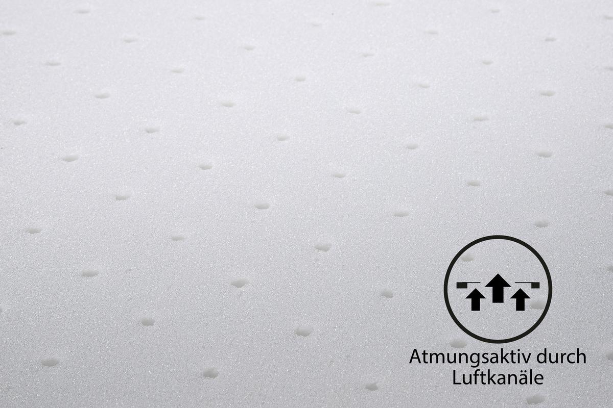 Kaltschaummatratze Air Deluxe 3D ca. 100x200 cm - Weiß, Basics, Textil (100/200cm) - MID.YOU