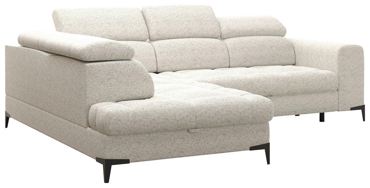 Kutna Garnitura Mason - crna/krem, Moderno (211/99/271cm) - Modern Living