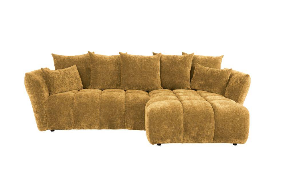 Canapea modulara CAMMELLIO - galben muștar, Modern, textil (296/189cm) - Mömax