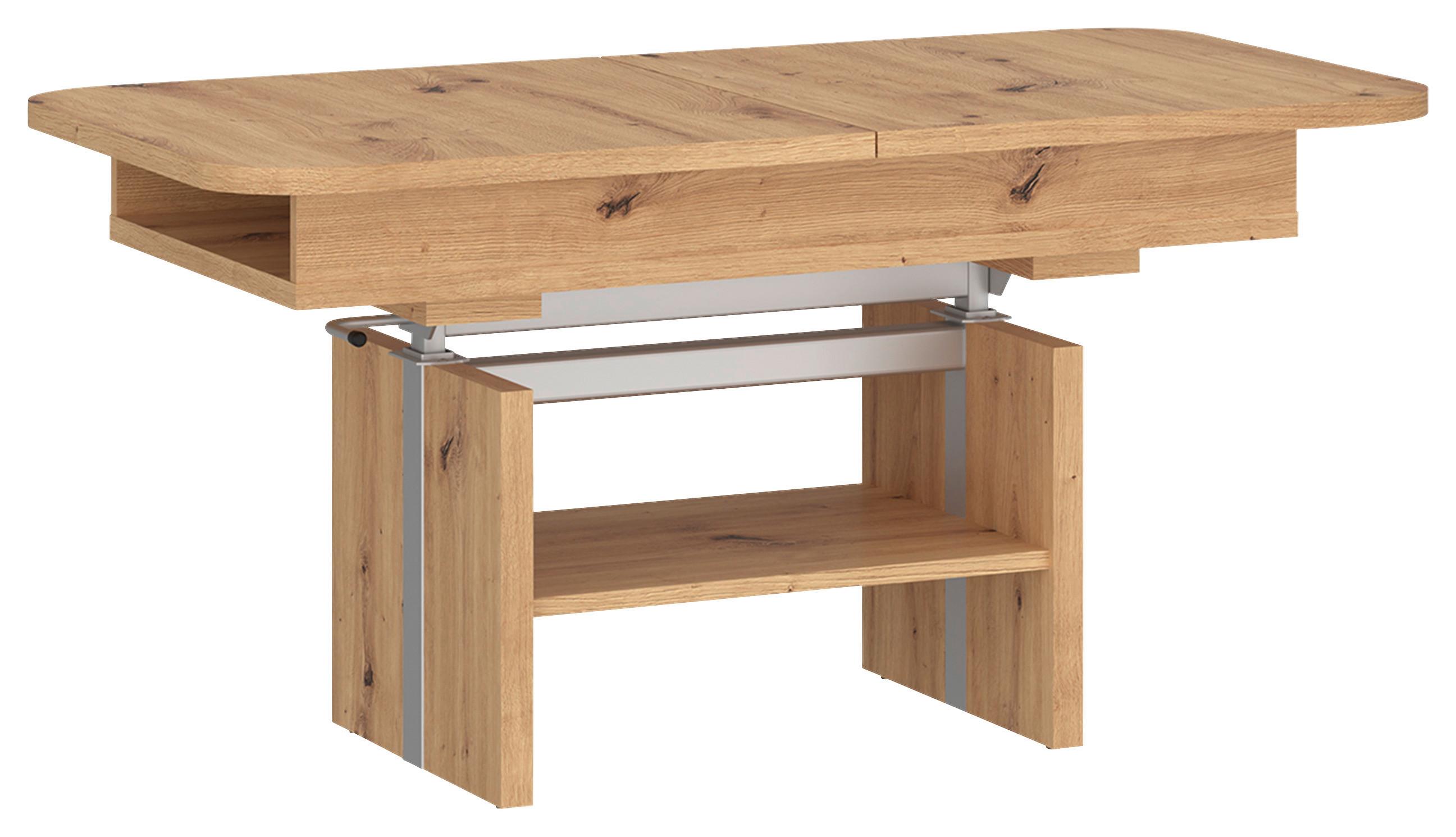 Stolić Cortado - hrast Artisan, Moderno, drvni materijal (110-150/56-72/65cm) - Modern Living