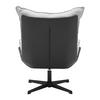 FÅTÖLJ AUDREY - svart/cremefärgad, Modern, metall/trä (82/104/89cm) - Mömax