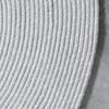 Handwebteppich Manila 1 in Grau Ø ca. 100cm - Grau, Basics, Textil (100cm) - Modern Living